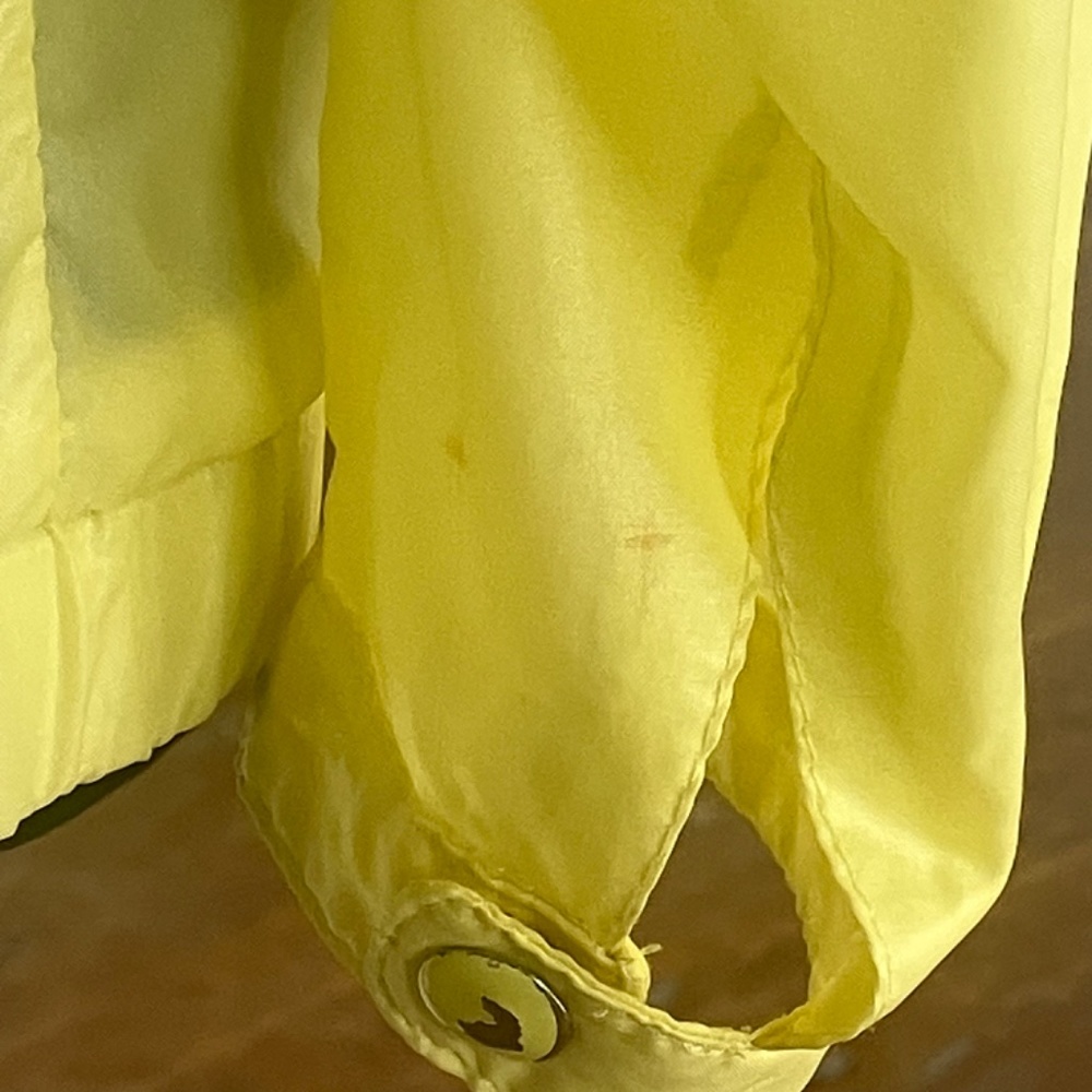 Vintage yellow nylon jacket - Picture 10 of 16